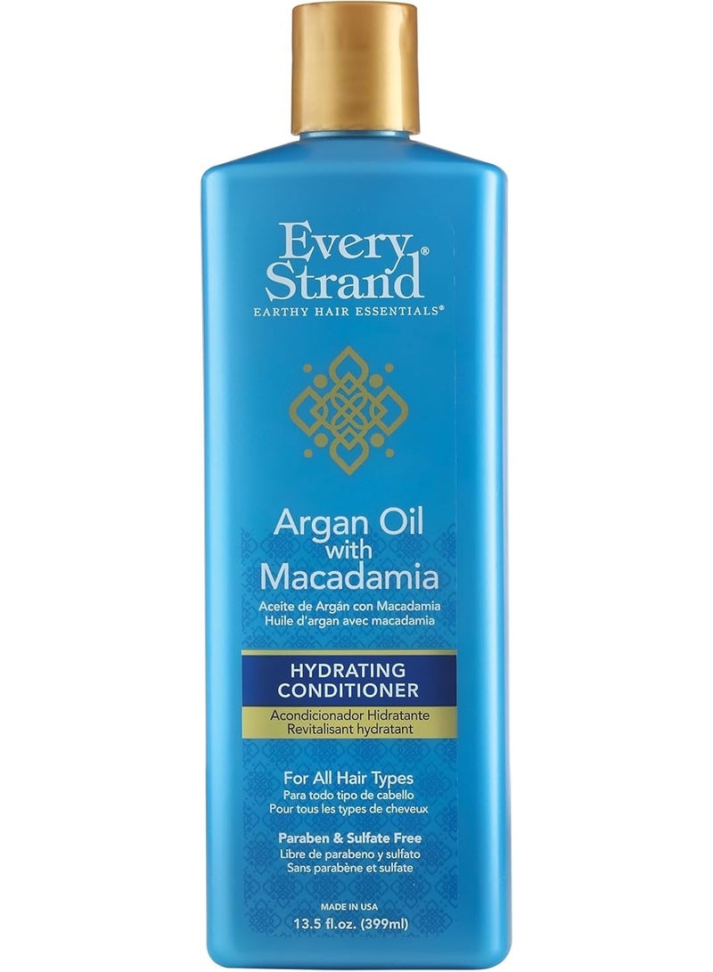 إيفري ستراند بلسم مرطب بزيت الأرغان والمكاديميا لجميع أنواع الشعر 399 مل - Image 1